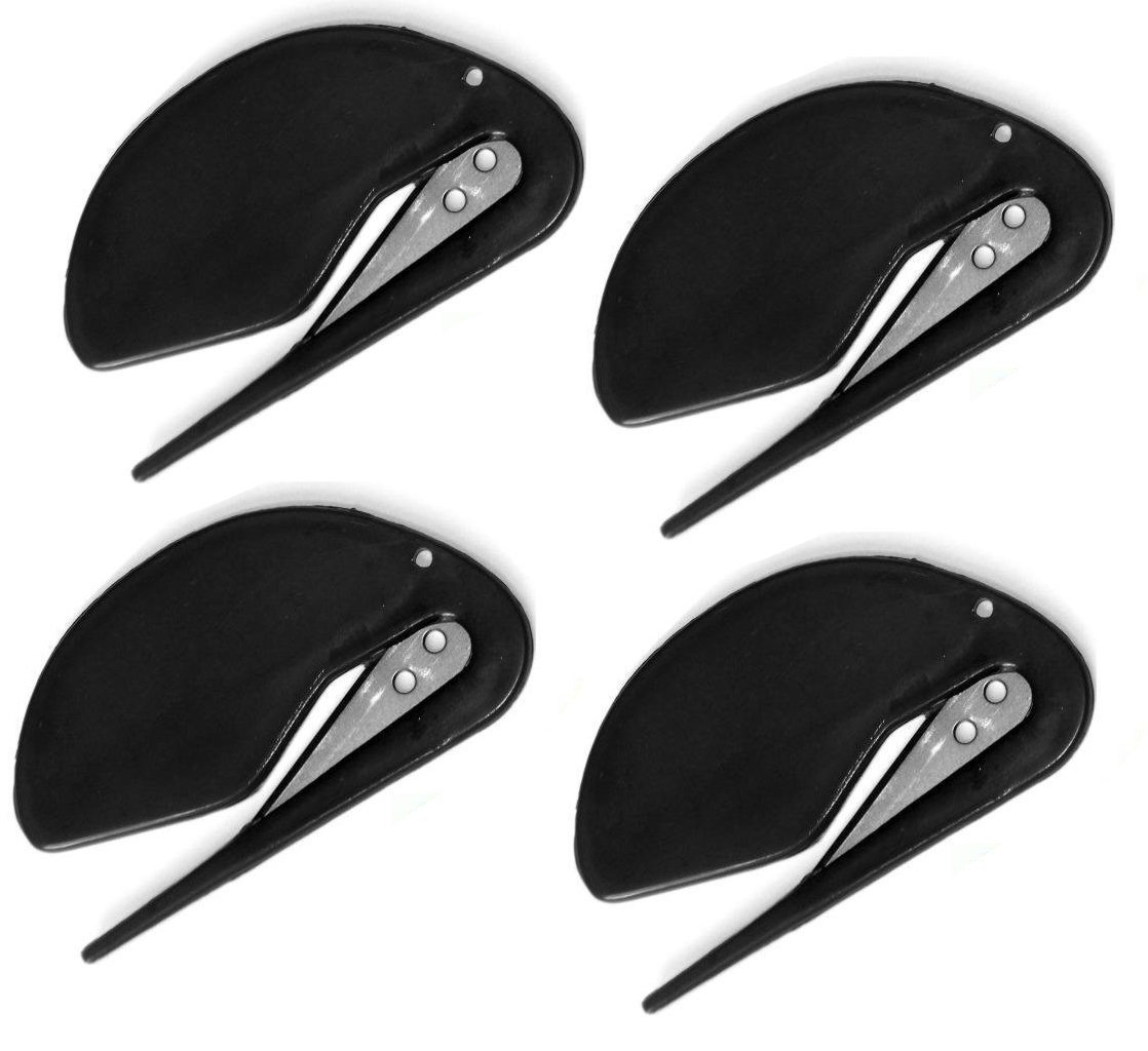 Letter Opener 4 Pack Plastic Razor Blade Paper Knife / Envelope... Free