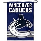 Vancouver Canucks Double Sided Garden Flag