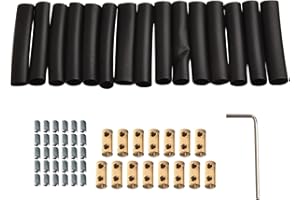 Underground Wire Splice Kit Direct Burial Cable Connectors for Wires Under 12 AWG 60 Amp Waterproof Terminal Blocks with Shri