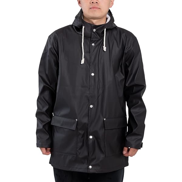 lightweight mens raincoat with hood