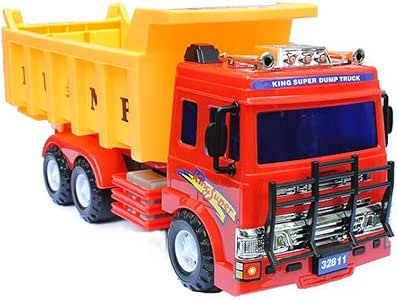Juguete de camión volquete Grande para niños con Potencia de fricción