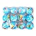 Fun Central -12 Pack Mini Foam World Globe Squeeze Stress Balls for Adults & Kids.