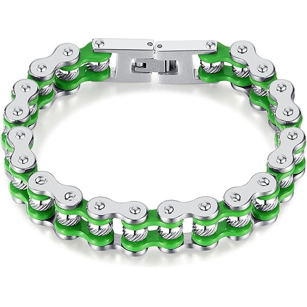 Stainless Steel Biker Chain Bracelet Mens - Punk 316l Stainless Steel Bracelet