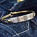 Sweet Romance Enjoy The Journey Inspirational Message Bar Bangle Bracelet - Graduation Gift