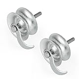 Wmebee 2 Pack Sliding Gate Rollers 5" Steel Pipe