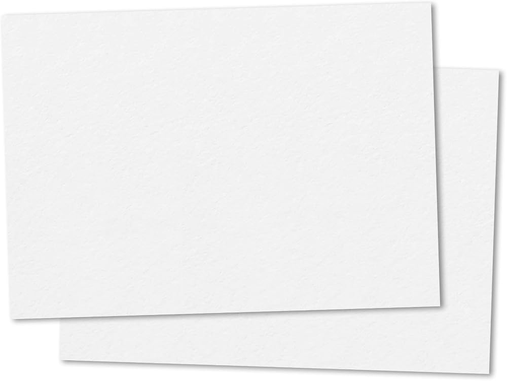 TownStix 50 Sheets A3 300gsm Card Thick Art Paper White