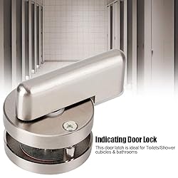 Bathroom Toilet WC Indicator Dead Bolt Door Lock