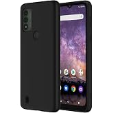Jilivock Case for Wiko Voix U616AT Phone Case TPU Soft Silicone Cover, Shockproof Silicone Phone Case with Microfiber Lining（Black）