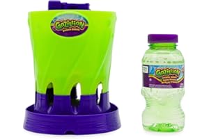 Gazillion Bubble Storm Bubble Making Machine - Portable Bubble Maker - Instant Bubble Creation - Outdoor Toy for Kids - 8 oz. Bubble Solution Included - Ages 3+