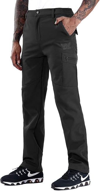 slim fit trekking trousers