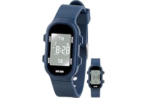 Juboos Kids Digital Watches for Boys Girls Ages 7-16, Waterproof Sport Child Watch with Night Light, Alarm Clock, Stopwatch