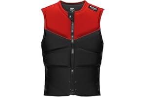 2024 Mystic Block Impact FZ Kite Vest-Retro Orange