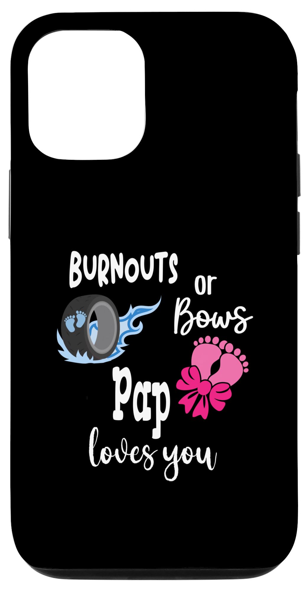 iPhone 13 Pro Burnouts or Bows Pap Loves You Special Grandpa Case