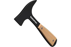 ARCCAPTAIN Welding Chipping Hammer with Wooden Handle, 14 oz Slag Hammer with Alloy Steel, Dual-Head Design for Easy Slag, Ox