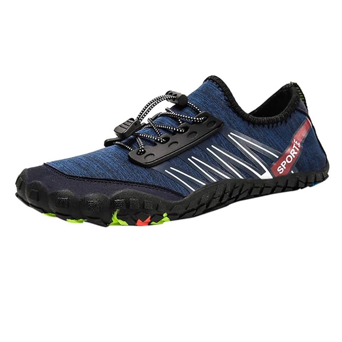 Xmiral Tauchschuhe Wasserschuhe Herren Gummisohle Riemchensandalen