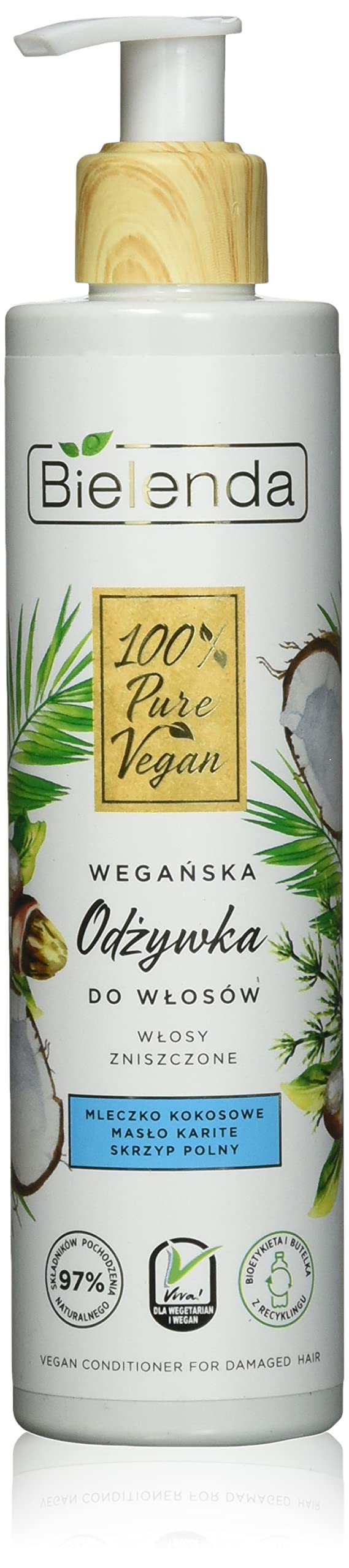 100% Pure Vegan Wegan Hair Clip – Insert, 240 ml