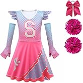 Zombies Cheerleader Dresses for Girls Zombies Dress, 4-12 Years