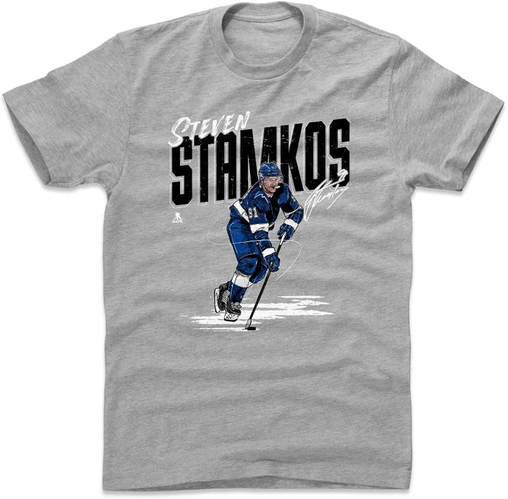 Amazon.com : 500 LEVEL Steven Stamkos Shirt - Tampa Bay Hockey Men's Apparel - Steven Stamkos 