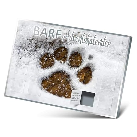 barfkalender.de Barf Hundeadventskalender PFOTI