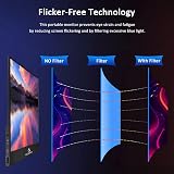 NexiGo 17.3" 144Hz Portable Gaming Monitor FHD IPS Computer Display Type C HDMI view 5