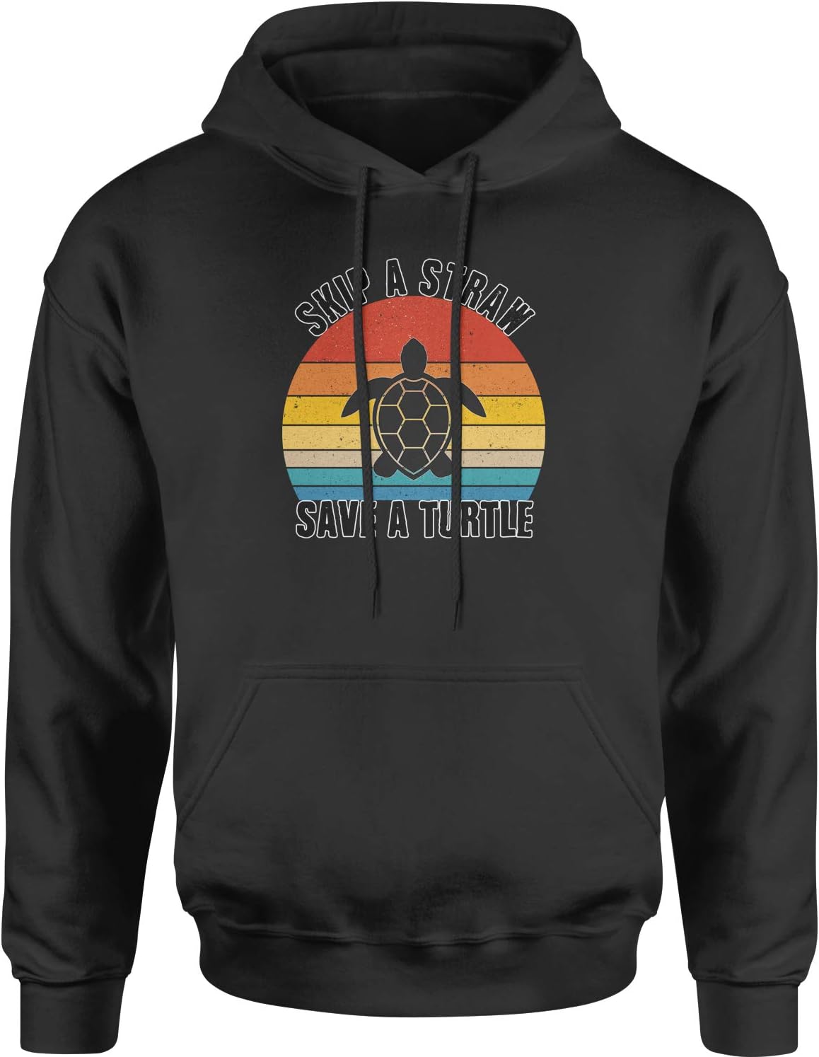 Expression Tees Skip A Straw Save A Turtle Vsco Unisex Adult Hoodie