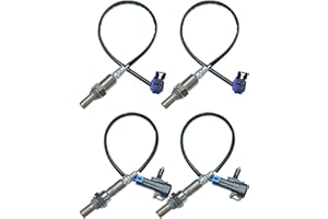 ATBIZZLE O2 Oxygen Sensor 234-4018 234-4112 234-4337 Upstream and Downstream Fit for 2006-2007 Chevy/Chevrolet Avalanche Silverado 1500 Suburban Tahoe, GMC Sierra 1500 Yukon, Cadillac Escalade, 4PCS