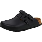 Birkenstock Kay Super Grip Leather Black - Professional Shoes for Women &amp; Mens US M