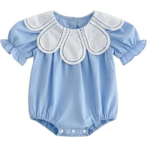 kavrozee Newborn Baby Girl Floral Romper Infant Sleeveless Solid Jumpsuit Summer Playwear Bodysuit