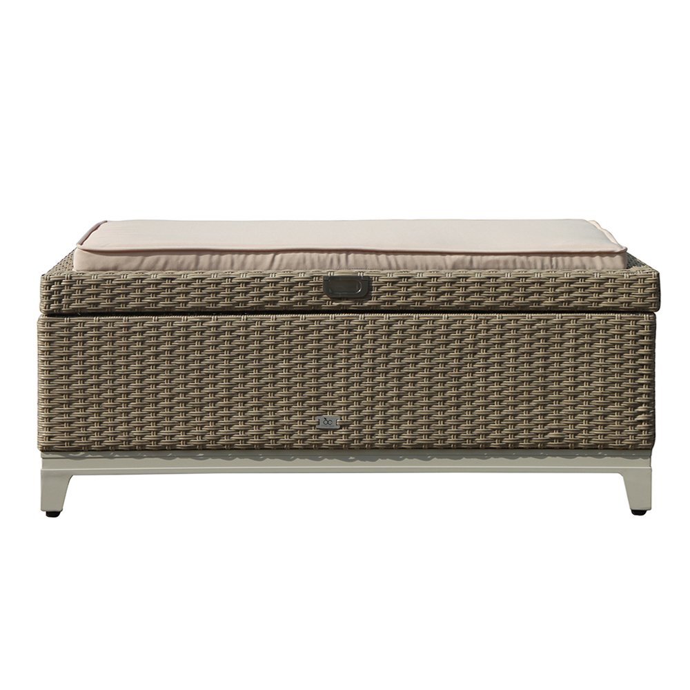 Best outdoor wicker patio storage ottoman
