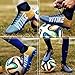 Littleplum Soccer Cleats Shoes Football Boots Cleats High-top Sock Shock Buffer Outdoor