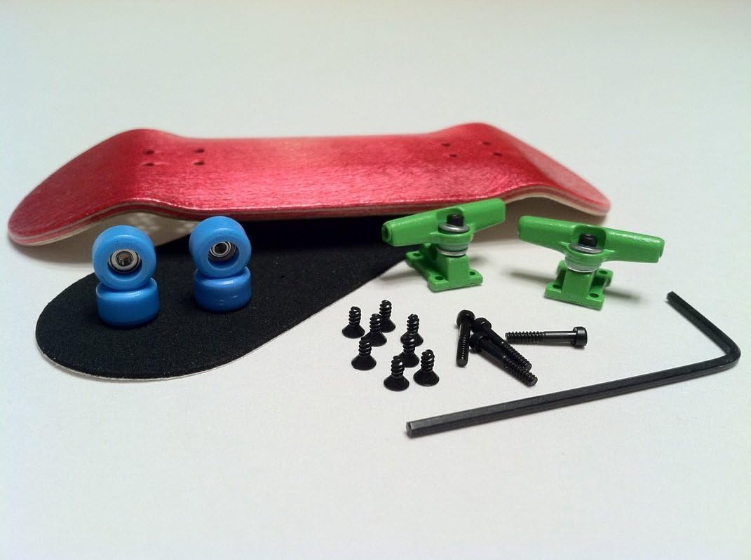 Star Fingerboarding SFB Complete Wooden Fingerboard-Trucks, Bearing Wheels, Grip