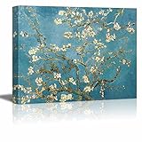 Wall26® Vincent Van Gogh Canvas Print Wall Art - Almond Blossoms Modern Home & Kitchen Wall Decor- Stretched and Ready to Hang -18