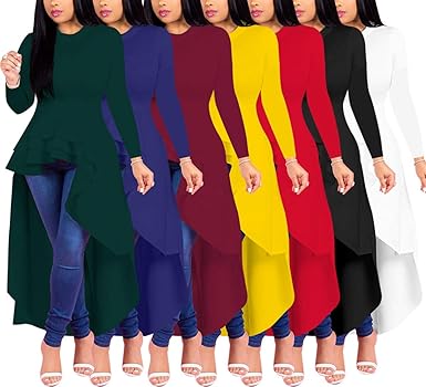 ladies dress tops amazon