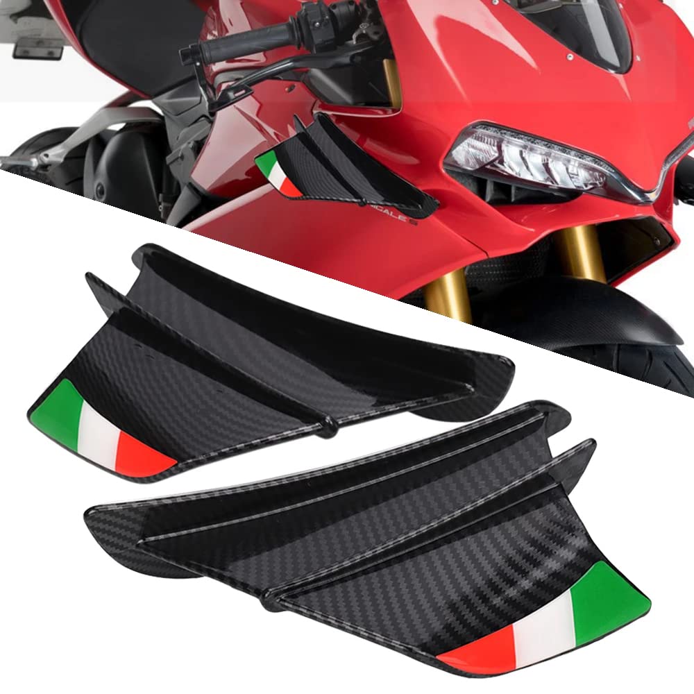 Motor Spiegel Voor Ducati 848 1098 1199 899 1299 800 999 749 1000 959 Motorfiets Spiegel Zwart Moto Achteruitkijkspiegel Zijspiegel Zijspiegels (Maat : zwart