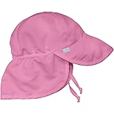 i play. Baby Flap Sun Protection Swim Hat, Light Pink, 9-18 Months