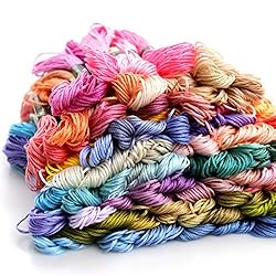 LOVIMAG Premium Rainbow Color Embroidery Floss with
