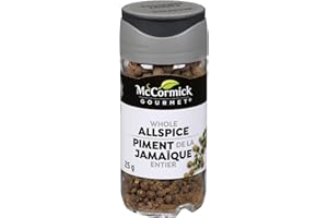 McCormick Gourmet (MCCO3), New Bottle, Premium Quality Natural Herbs & Spices, Allspice Whole, 25g