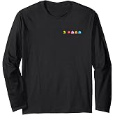 【PAC-MAN】PAC-MAN Classic 001 Long Sleeve T-Shirt