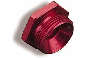 Holley 26-76 Red Anodized Aluminum Fuel Inlet Plug
