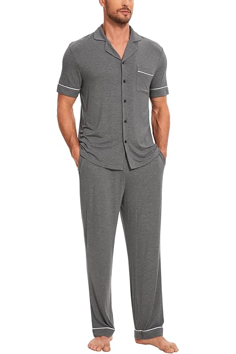 Sleepwear Amazon Men's Pajama Pants Men's Loungewear Hawiton