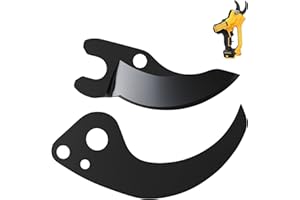 BOAAXOO N920015+NA044629 Cordless Pruning Shears Replacement Blades Compatible with Dewalt 20V MAX Cordless Pruner Blades Replacement DCPR320B DCPR320D1 DCPR320B-B3 Pruner Saw Blade