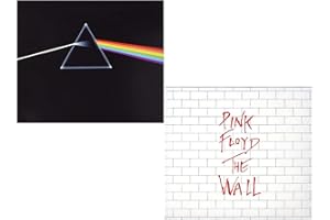 The Dark Side Of The Moon - The Wall - Pink Floyd 2 CD Album Bundling