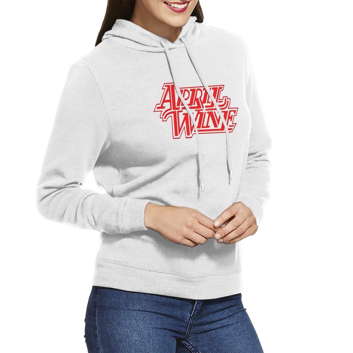 Erman S Shirts Athletic April Wine Black Hooded Pullover