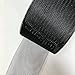 4"inch Wide Stiff Polyester Black Horsehair Braid, Selling Per Roll/ 50 Yards