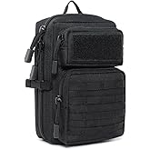 HOUSON Tactical EDC Bag, Waist Bag Molle Belt Bag Molle Multifunctional Bag Cell Phone Bag For Camping Hiking Cycling
