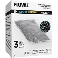 Fluval SPEC Carbon Filter Media - 3-Pack