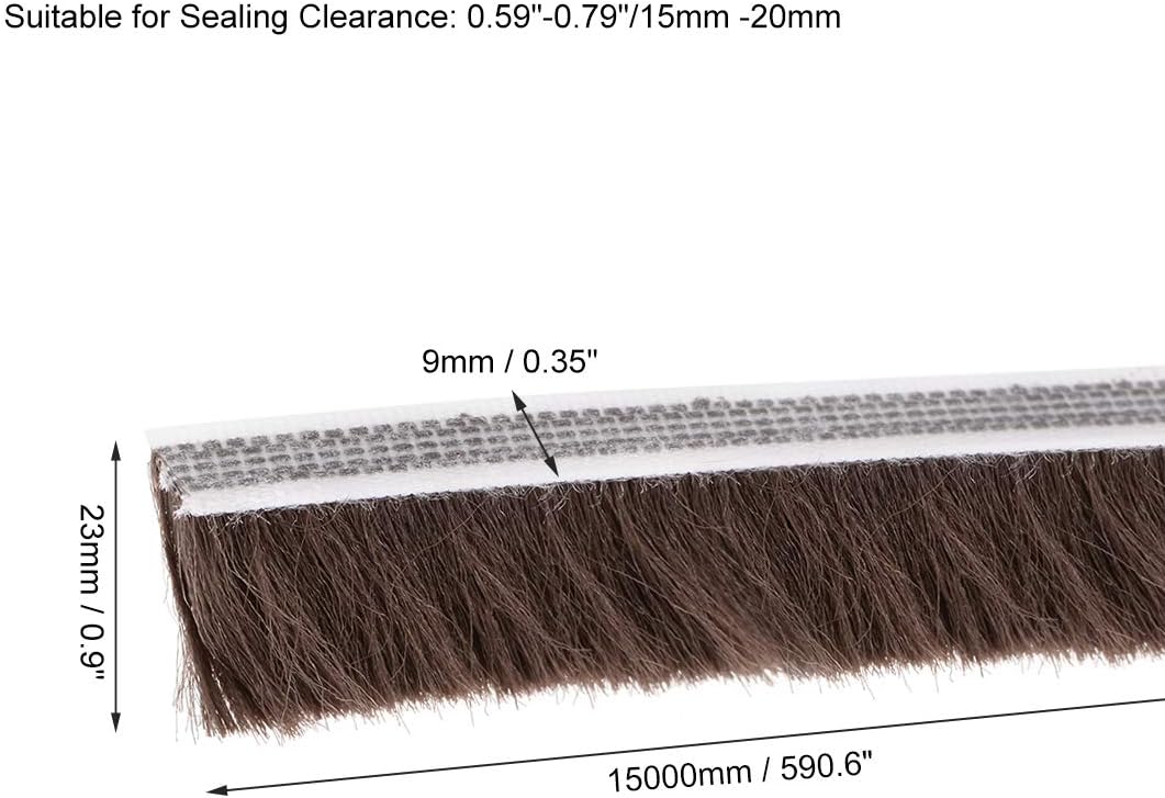 sourcing map Brush Weather Stripping - Image 3