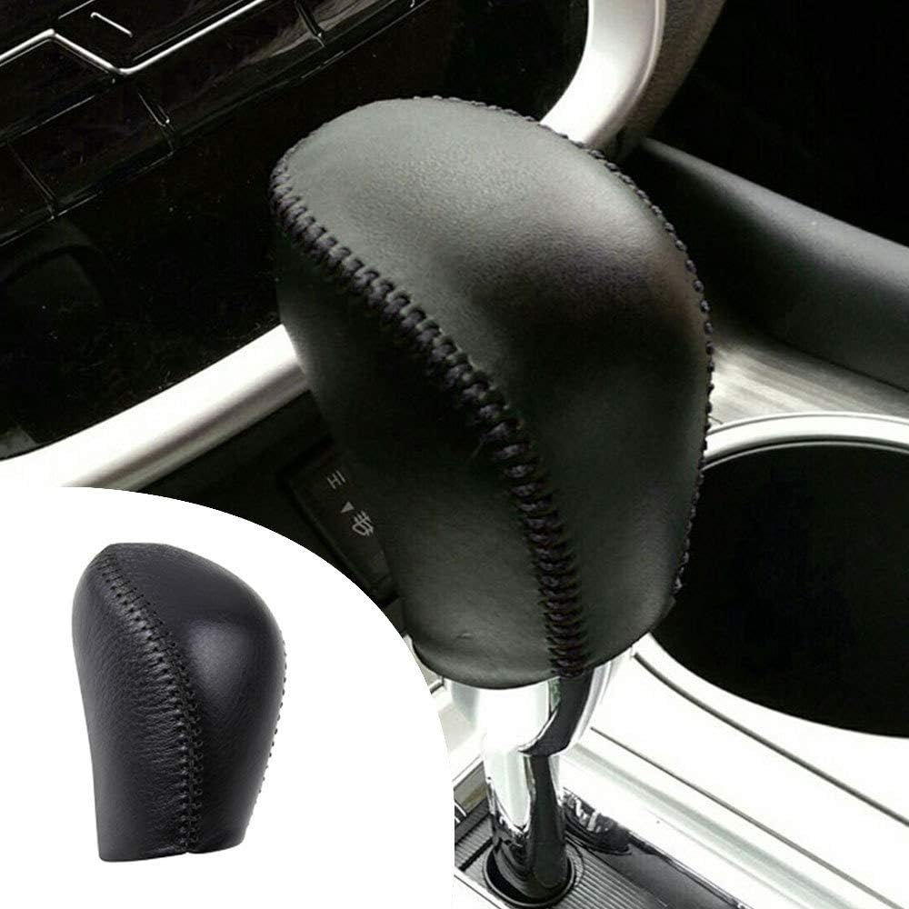QOHFLD Gear cover For Nissan X-TRAIL 2017, PU Leather Car Cover Gear Shift Cover Gear Shift Lever