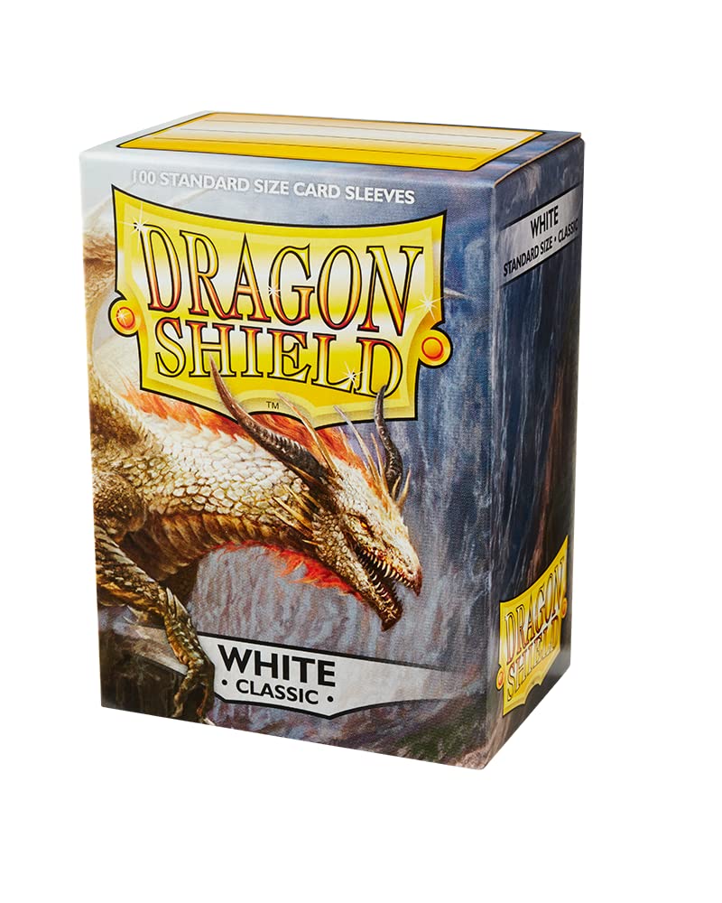 White (100 Sleeves) - Dragon Shield Classic — image 1