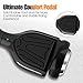 Hoverboard Two-wheel Self-balancing Scooter- OTTO UL2272 Certificated with Bluetooth Speaker 6.5'' All-terrian Aluminum Alloy Wheels,350W Dual Motor 225lbs Max Weight, Black